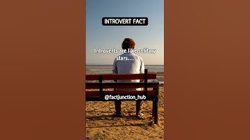 Fact Junction - Introvert: Unlocking the Power of Introverts #introvert #facts #shorts #life #power