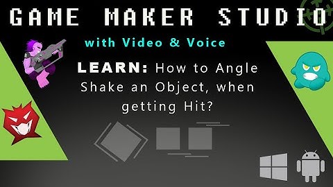 Game Maker Studio: How to Angle Shake an Object, when getting Hit?