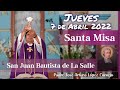 ✅ MISA DE HOY jueves 07 de Abril 2022 - Padre Arturo Cornejo