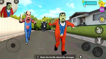 Scary Stranger 3D _ New updater - New fun video everyday  ( Walkthrough GAMES Adroid/ios ) part 35