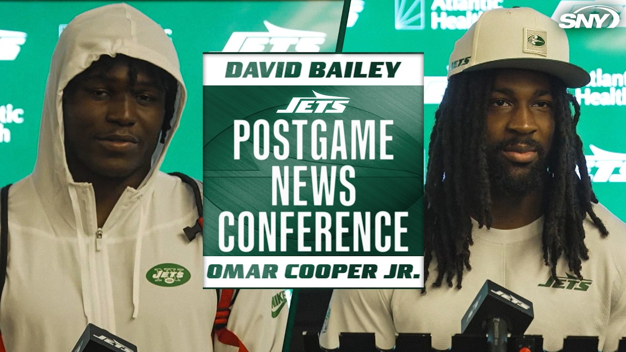 Jets rookies David Bailey and Omar Cooper Jr. talk first Jets preseason game action