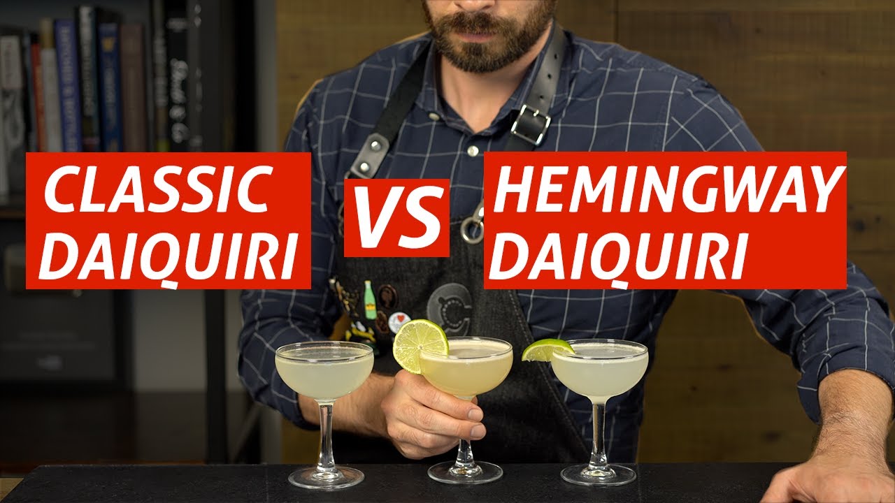 Classic vs Hemingway Daiquiri YouTube