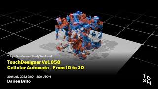 TouchDesigner Vol.058 Cellular Automata - From 1D to 3D【Sneak Peek】