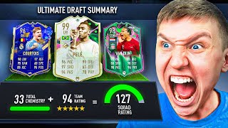 WORLDS FIRST 127 RATED FUT DRAFT!! - (FIFA 23)