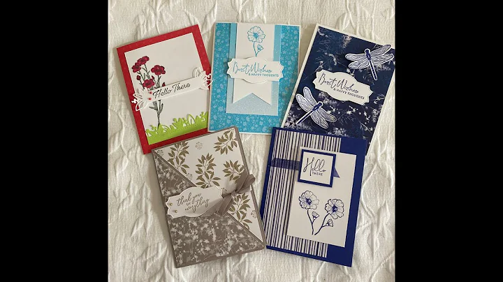 What I ended up buying from Stampin' Up's new 2022 catalog