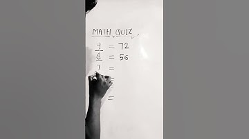 MATH QUIZ l puzzle l #video #viral #youtube #math #puzzle #mathpuzzle #genius