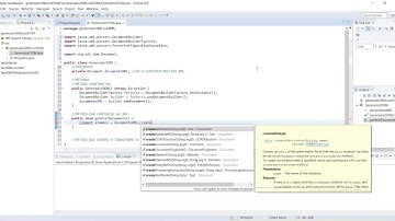 Generar un documento XML desde Java con DOM