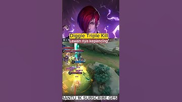 Diggie Triple kill  #mlbb #freestayle #montage #shorts