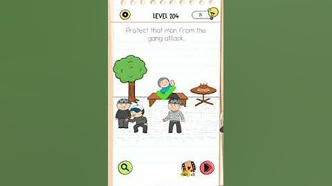 Brain test All-Star level 204 walkthrough solution