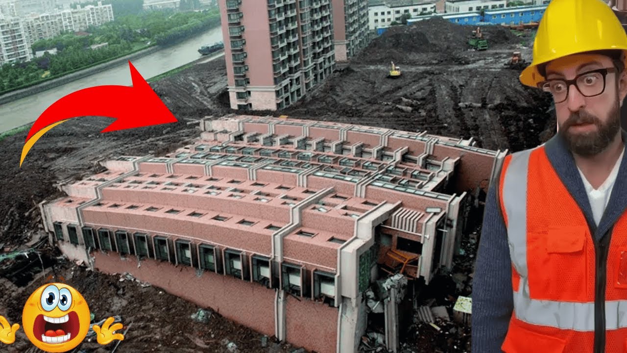 Construction Site Antics Caught On Camera Oct Compilation - YouTube