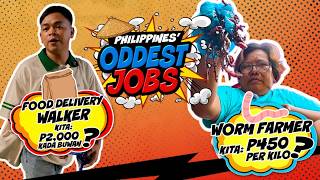 Philippines’ Oddest Jobs: Food Delivery Walker and Worm Farmer | EP 2 | ABS-CBN News