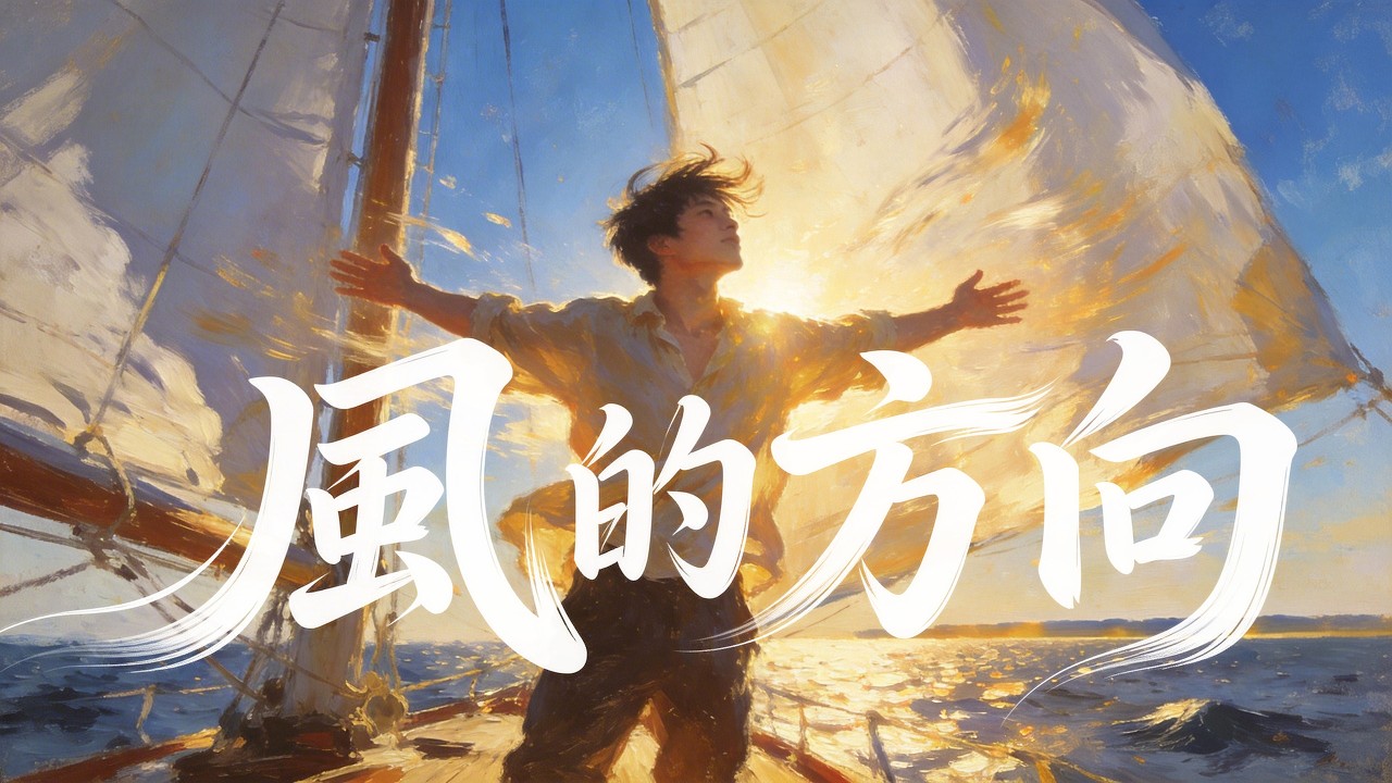 《風的方向》｜世界不一定溫柔，但我可以溫柔自己｜溫柔吉他治癒中文原創