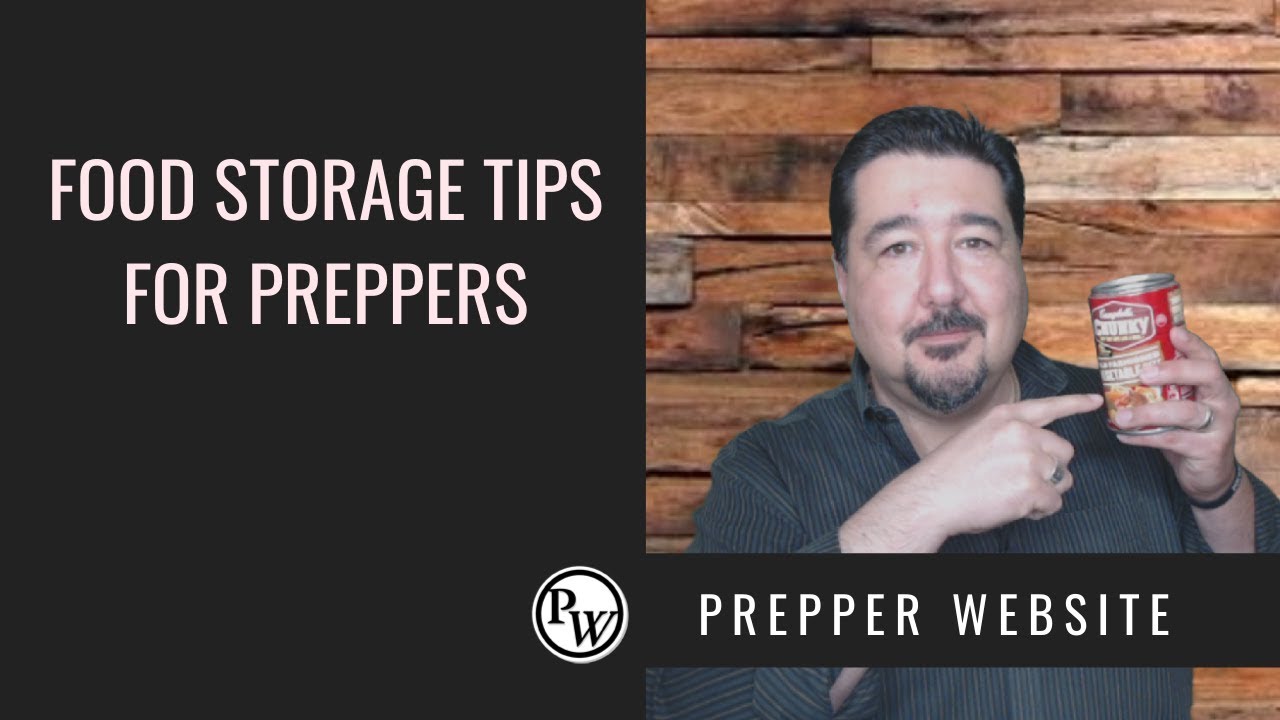 Food Storage Tips for Preppers YouTube