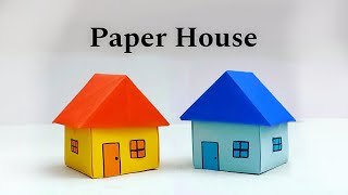 How To Make Easy Paper House | Cardboard House | Paper Doll House | Artistic Dolls