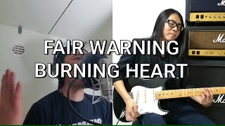 FAIR WARNING - Burning Heart  [Guitar &amp; Vocals cover]