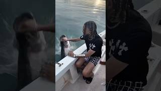 Fish ATTACKED His Hand😳. #shorts #viral #fishing