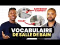 Vocabulaire anglais  mots pour la salle de bain  anglais amricain