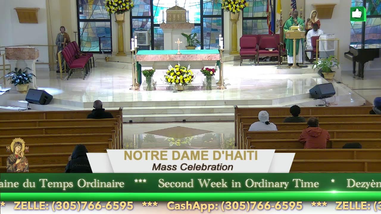 Mass Celebration // Monday of the Second Week in Ordinary Time // 01.19.26