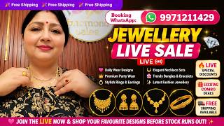 💎✨ JEWELLERY PRICE BLAST LIVE SALE | Stunning Designs at Unbeatable Deals 😍🔥