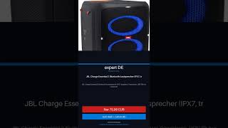 JBL Charge Essential 2 Bluetooth-Lautsprecher (IPX7, tragbar kaufen 2026 | 79,99 € | #Shorts