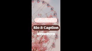 Bio instagram aesthetic bahasa inggris dan artinya 2022 🌸 caption simple [ig, wa, tele, fb, rp, etc] screenshot 1