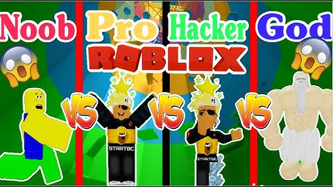 Noob vs Pro vs Hacker vs God In Tower Of Hell | Roblox