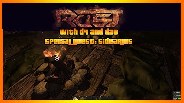The Rebuilding Process! - Rust with D4 and D20: Special Guest - SideArms (Episode 6)