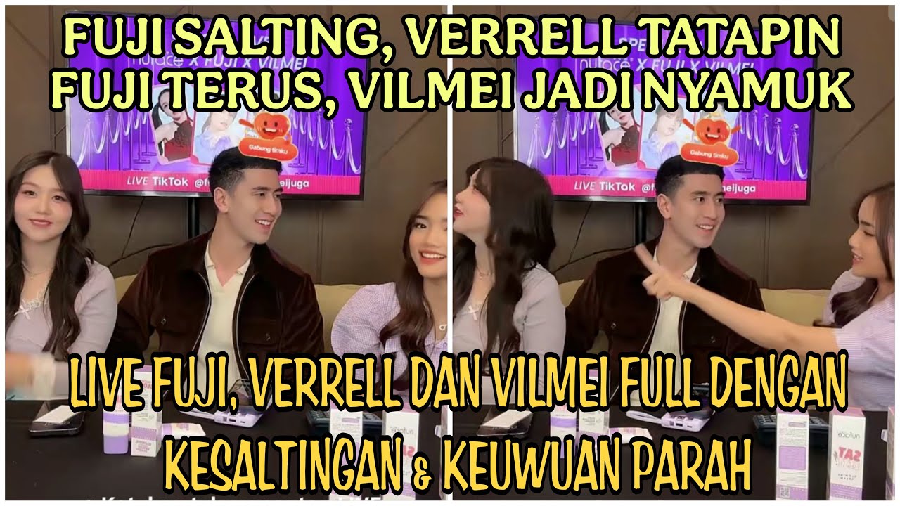 AWAS NYENGIR NONTON FULL VIDEO PENUH DENGAN KEUWUAN FUJI YANG DI TATAPIN TERUS SEPANJANG LIVE.#fuji