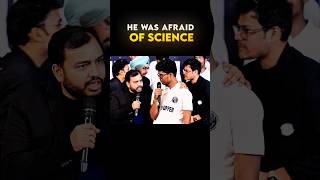 HE WAS AFRAID OF SCIENCE 🔥😎👑#pw #pwca #shorts #shortsfeed #inspiration #motivation #CAwallah