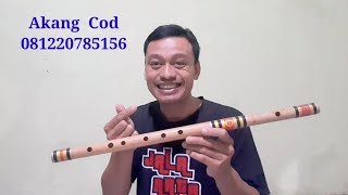 Air mata darah - Rhoma irama - Tutorial suling bambu Akang Cod