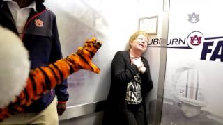 Auburn Football || Aubie's Elevator Scare Prank