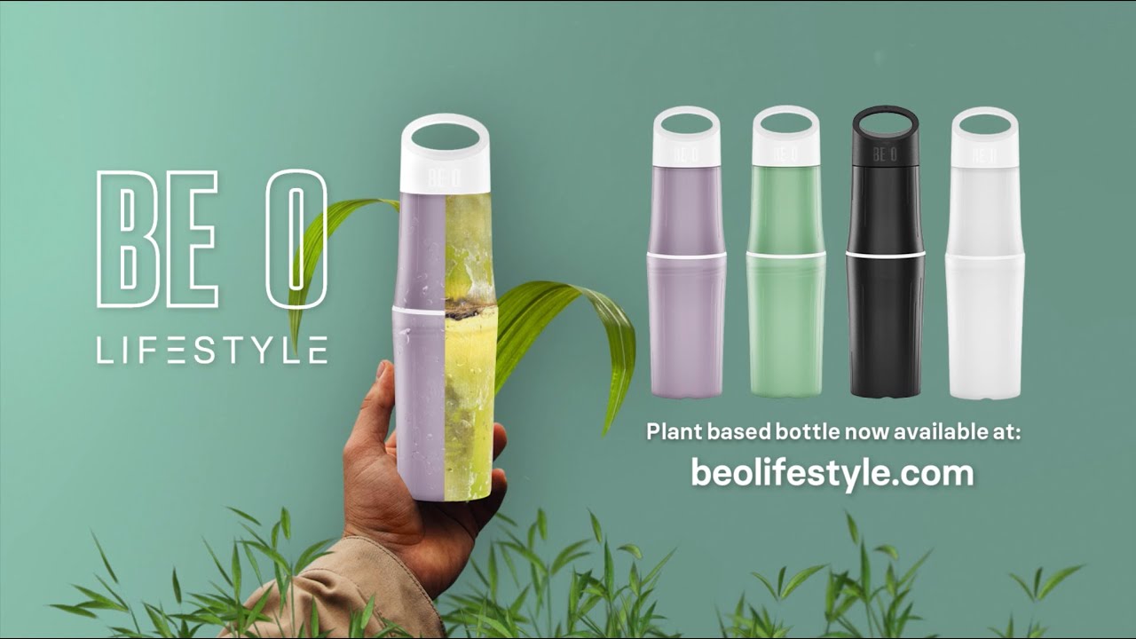 The best water bottle ever! Powered by plants. Ready for a better
