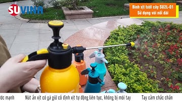 Cách Lắp Vòi Xịt Nối Dài Cho Bình Xịt Tưới Cây SUVINA Uy tín Bảo Hành 1 Tháng 0966369922