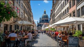 Dresden, Germany 🇩🇪 4K Walking Tour | Baroque Beauty & Riverside Views | ASMR City Walk