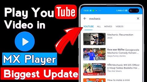 Mx player Youtube video search & play |pinch to Zoom in & zoom out|Mx player app update 2020