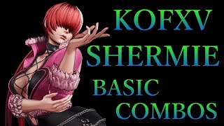 【KOF15】THE KING OF FIGHTERS XV シェルミー 基本 コンボ【KOFXV SHERMIE BASIC COMBOS】