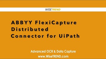 ABBYY FlexiCapture & UIPath for invoice processing