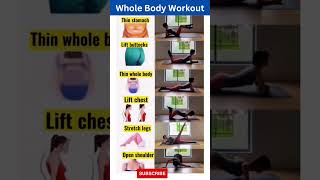 Whole Body Slim Workout youtubeshorts youtube ytshort