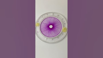 Peaceful Spiral ASMR | Relaxing Spirograph Art for Calm! #art #shorts #spirograph #asmr #2024 #calm