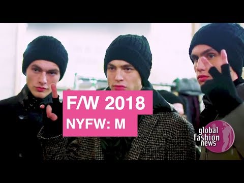 Backstage at John Varvatos Fall/Winter 2018 Men's | Global Fashion News