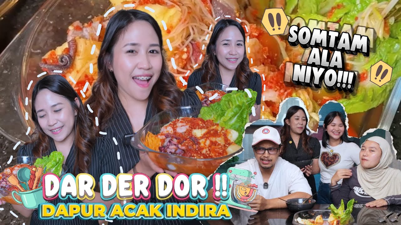 #DARDERDOR EPISODE 2 - PERDANA NIYO MASAK MASAKAN THAILAND!!