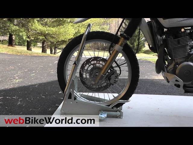 How to Build A Motorcycle Wheel Chock & Transport your Bike Securely 