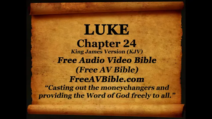 42. Gospel of Luke Complete 1-24, King James Version (KJV) Free AV Bible Read Along Bible N2