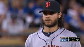 September 19, 2016-San Francisco Giants vs. Los Angeles Dodgers