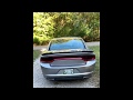 Dodge Charger BlackTop stock exhaust and walk around