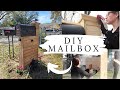 DIY home improvement on a budget! EASY Diy mailbox! @karrielynn