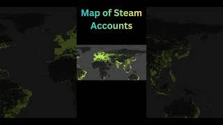 Map of Steam Accounts #steam #memes #meme #gaming #shorts #viral #fyp
