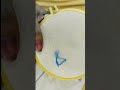 #superb embroidery design for beginners #youtube  short #diy #ateeya attractive corner