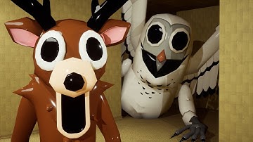 99 Nights In The Forest (The Backrooms) 3D Animation !!!