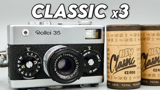 Rollei 35 Camera, Classic Cars and Ribsy